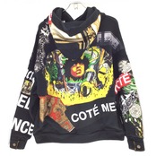 Remake Hoodie Black×Band【 hoodie09】