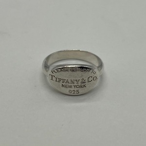 ティファニー TIFFANY リターントゥ オーバル リング 7号 SV925