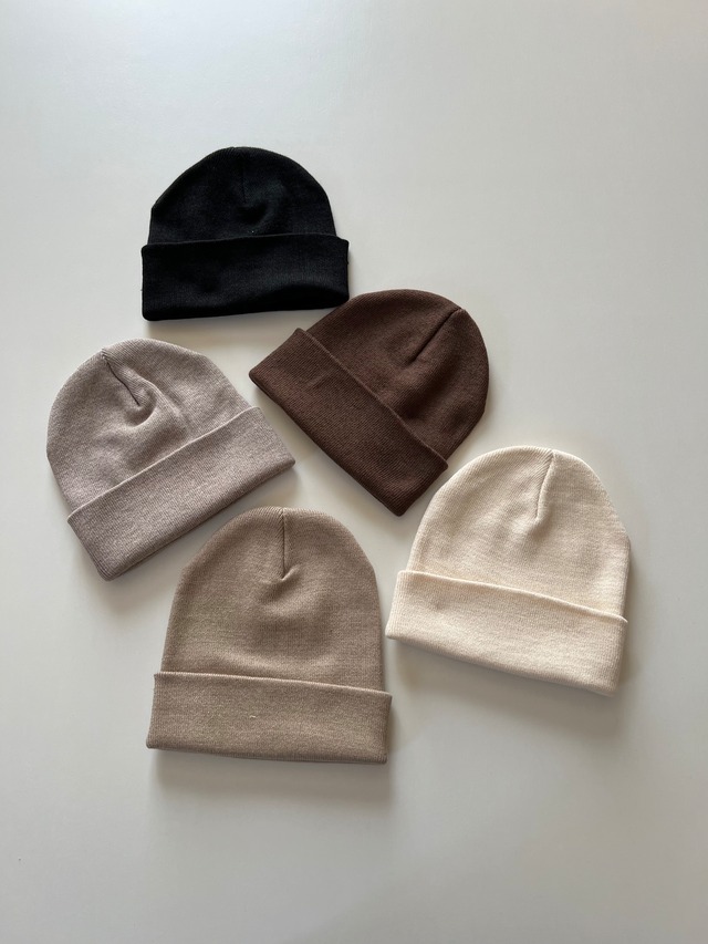 【即納】cotton beanie