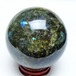 ラブラドライト 丸玉 60mm スフィア 置物 一点物 151-9101