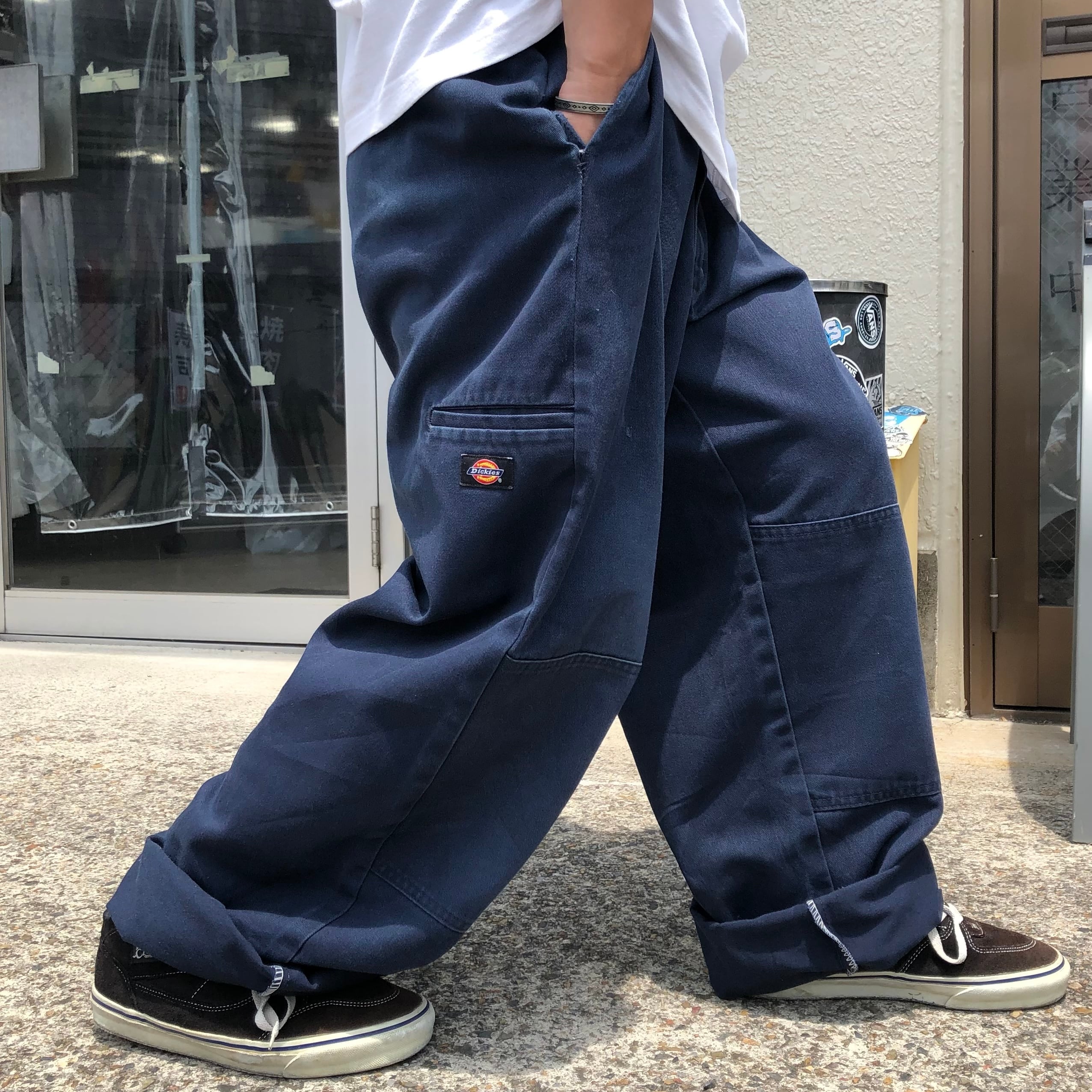 アメリカ古着 Dickies ディッキーズ ダブルニーパンツ ワークパンツw40