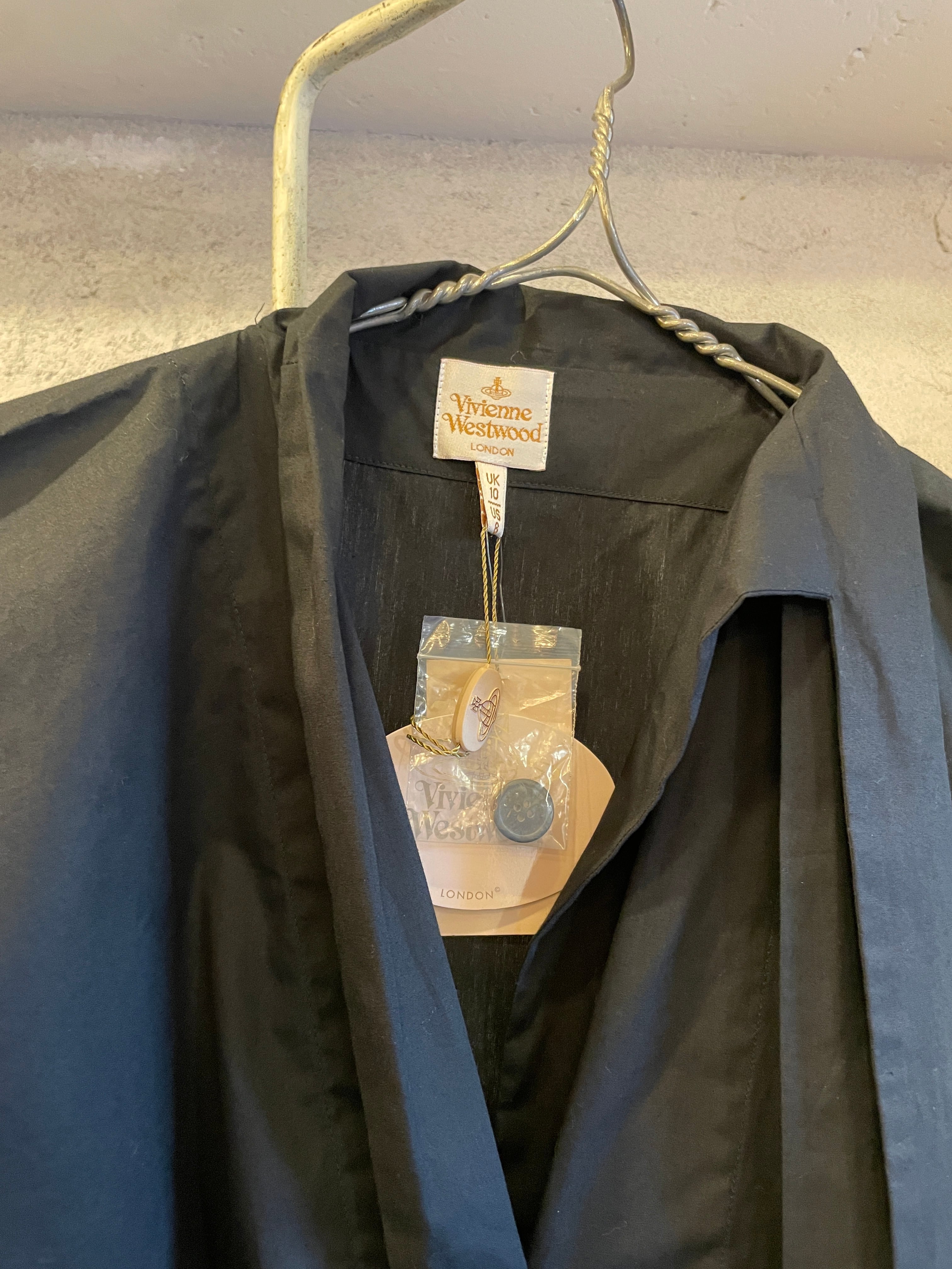 Vivienne Westwood ヴィヴィアンウエストウッド 変形 ブラックドレス