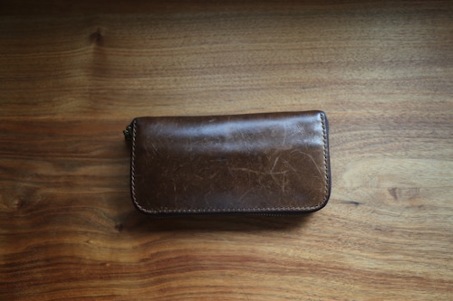 LEATHER ZIP WALLET