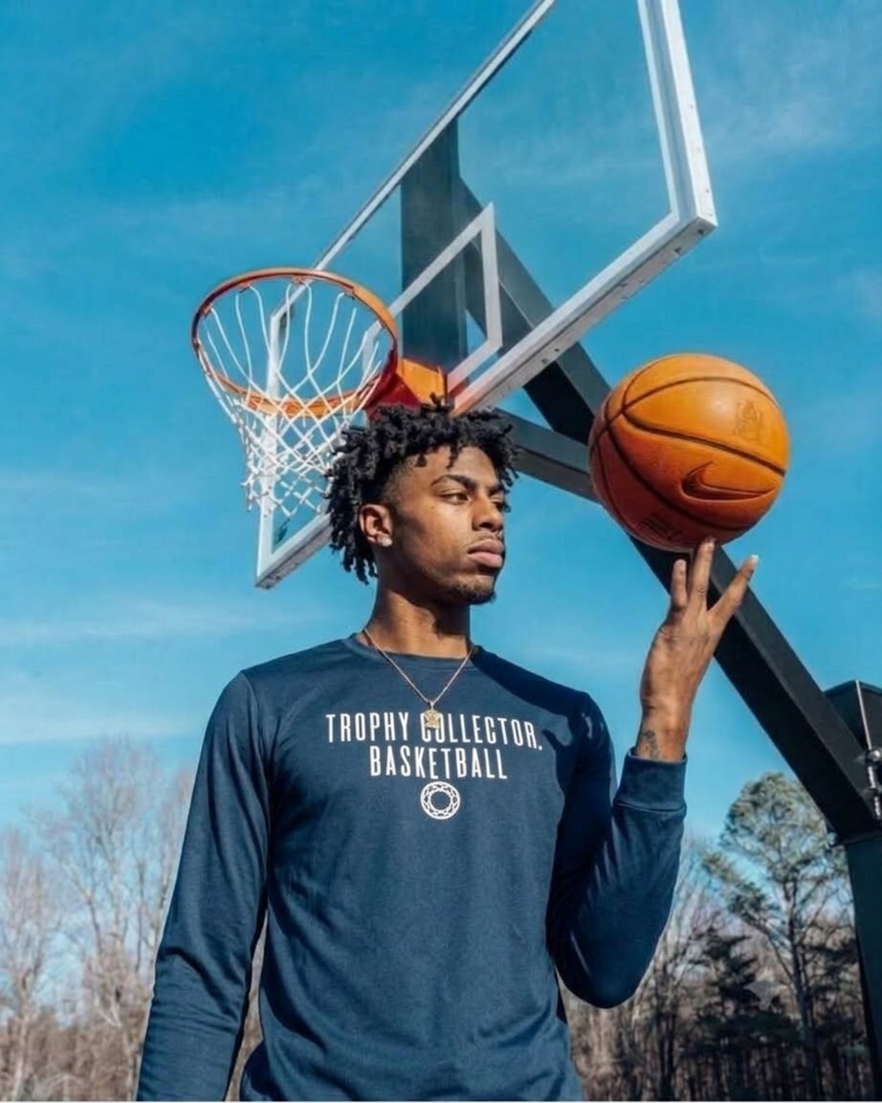 TROPHY COLLECTOR TRADITIONAL LOGO DRY LONG SLEEVE TEE