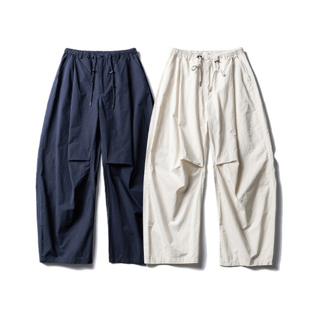 シンプルカジュアルワイドパンツ 2color N00514