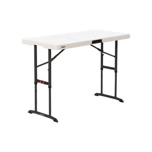 コストコ再販商品 LIFETIME 122cm 折り畳みテーブル (高さ調節可能)