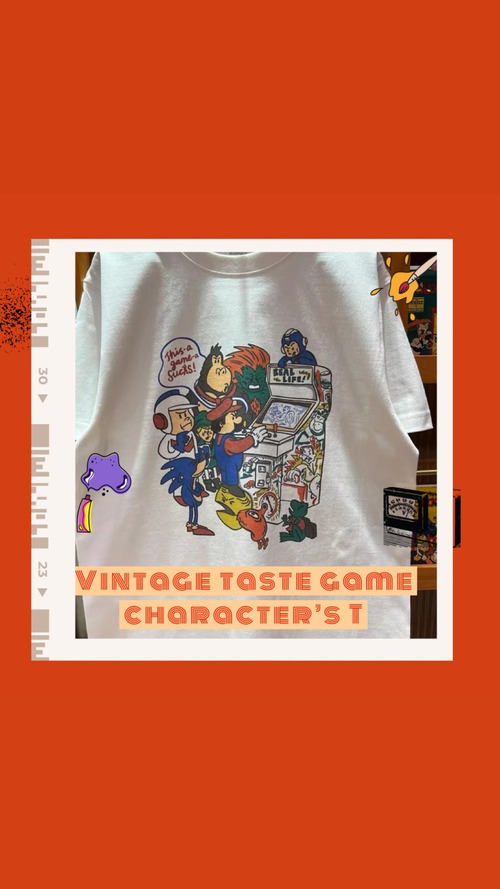 Vintage taste game character's T