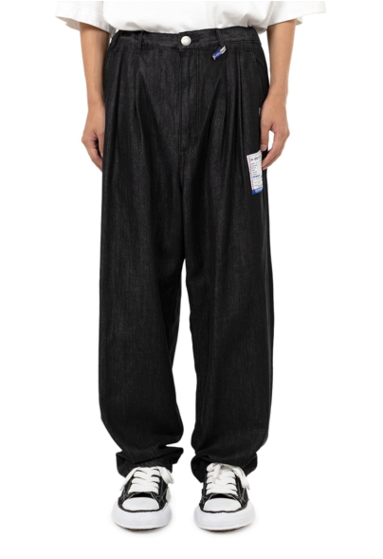 【25SS】in.stru(men-tal)インストルメンタル / Cotton Tencel Denim Tapered Pants / パンツ - 1