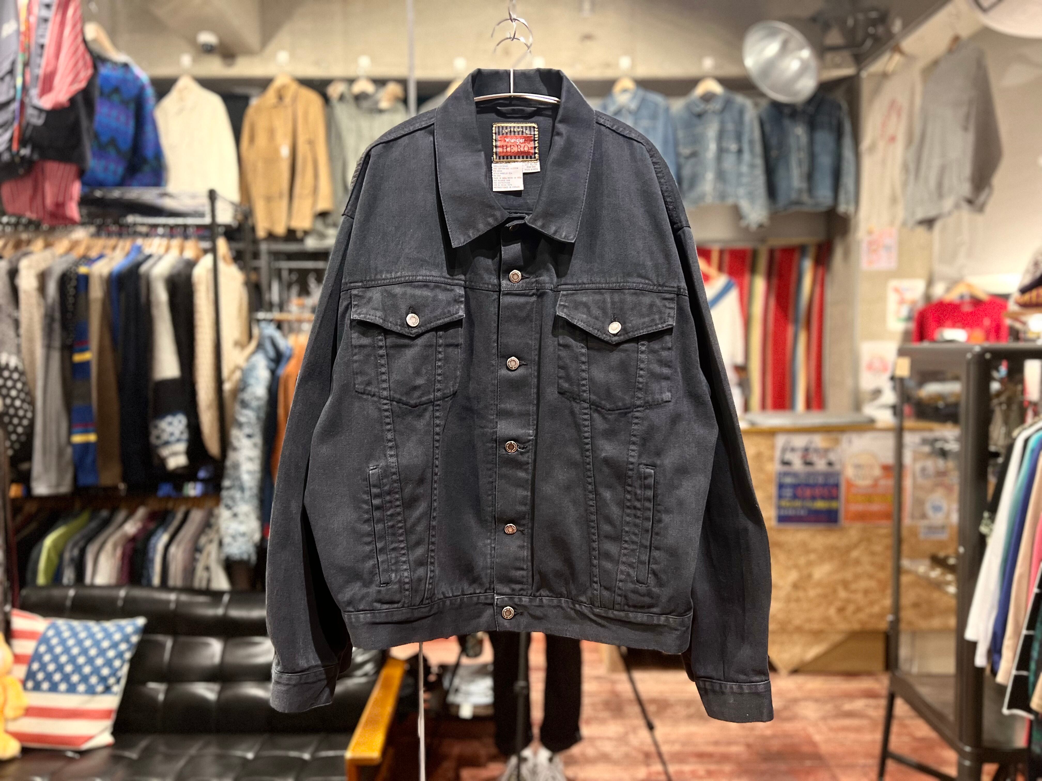ヴィンテージ 議論の余地のない USA製 wrangler レア刺繍Gジャン