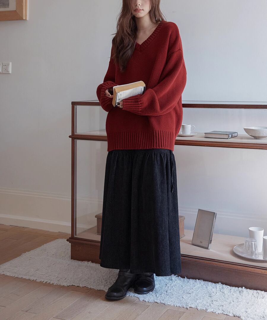 ティアード◆スエードスカート【s-60077】