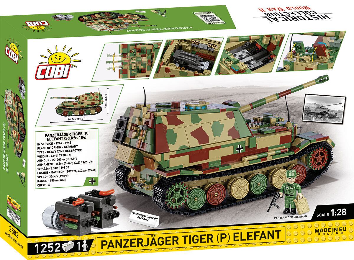 COBI #2582 エレファント重駆逐戦車 | ミリタリーブロック公式