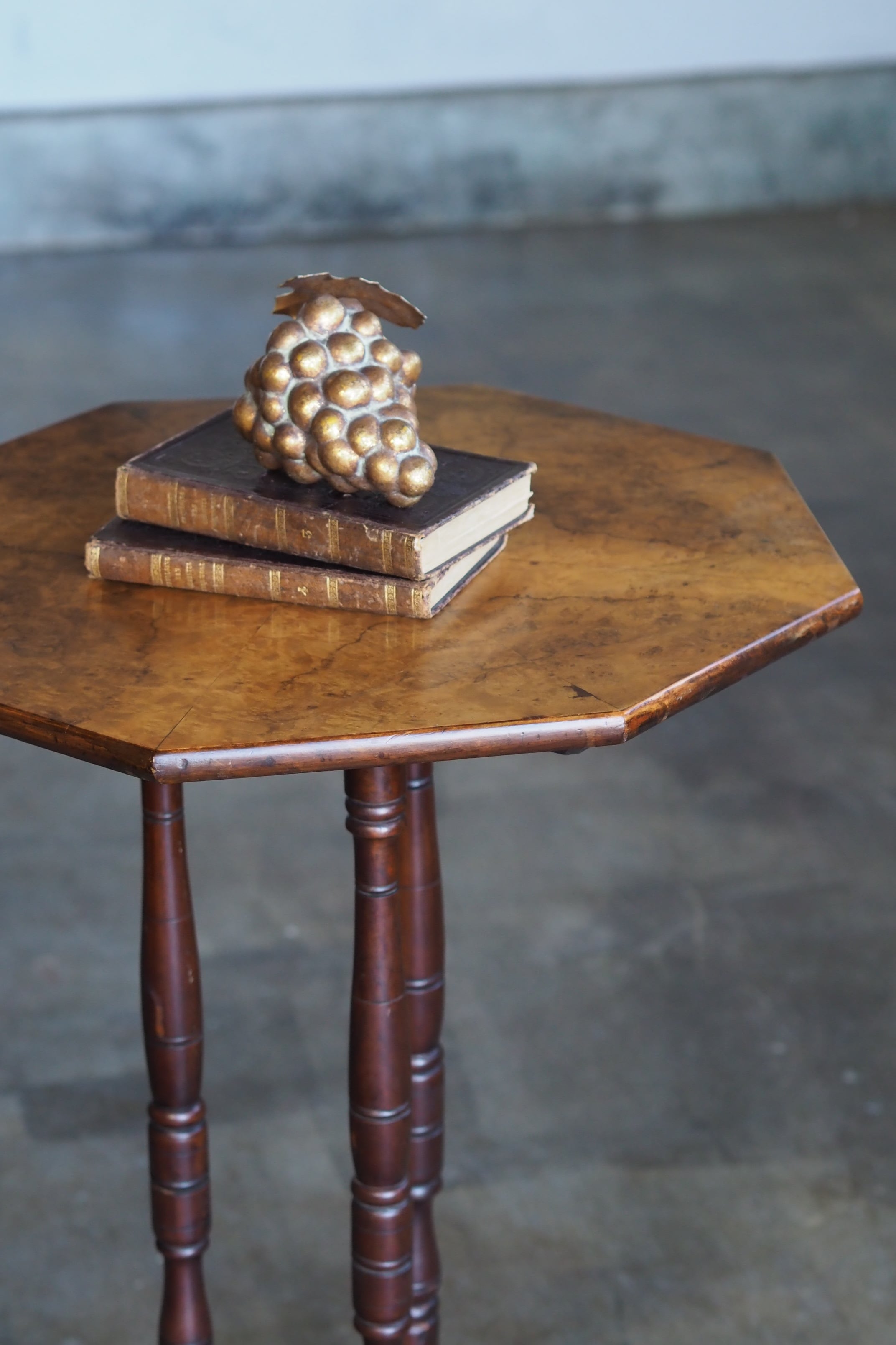 八角サイドテーブル-antique octagonal side table | アンティーク