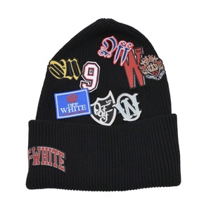 【OFF-WHITE】MIX LOGOS LOOSE KNIT BEANIE