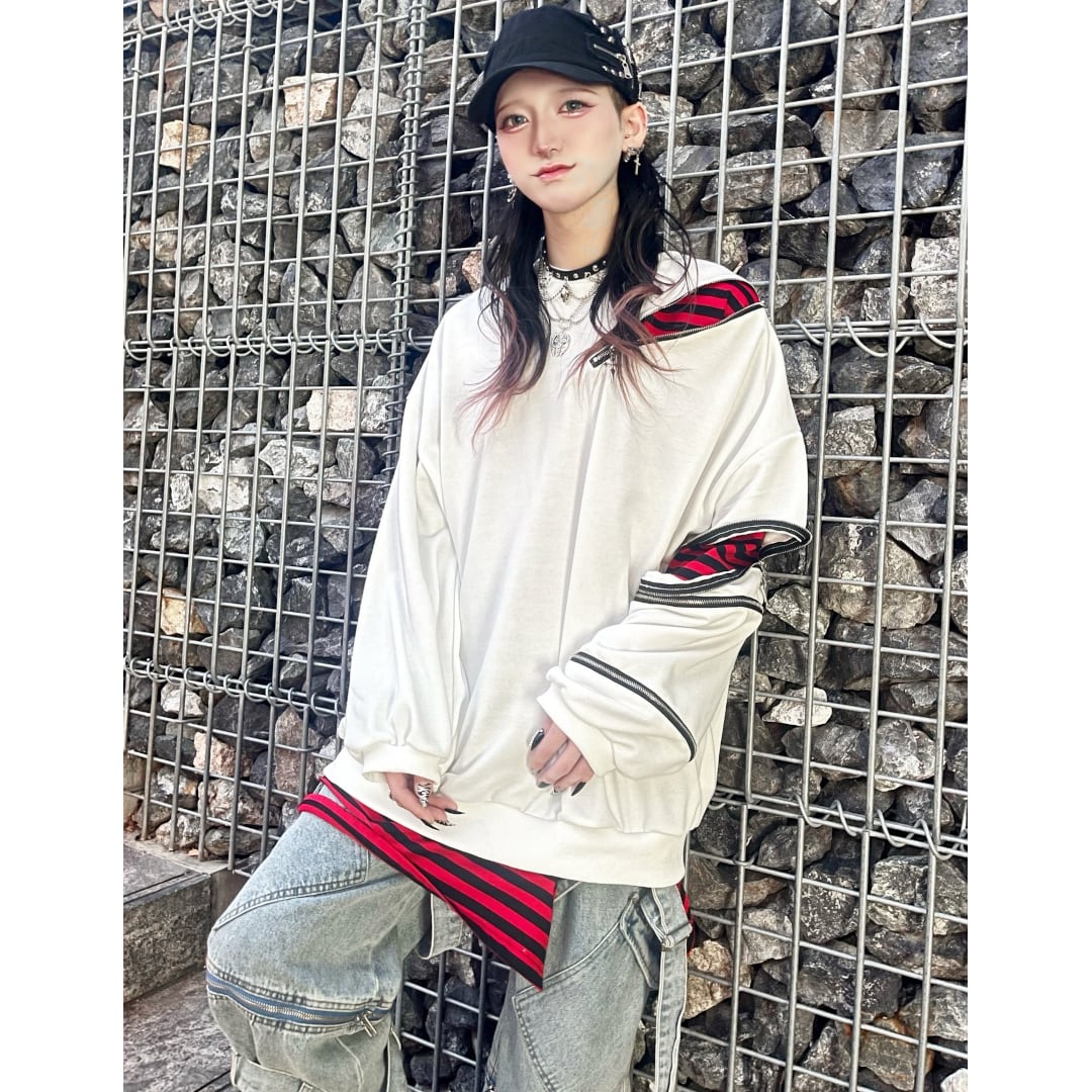 新作】クロス4ZIPスウェット | VOLCAN&APHRODITE