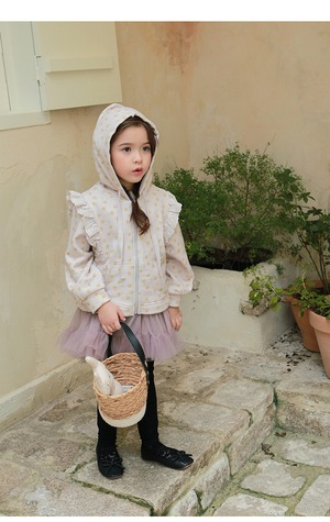 秋ふんわりチュールスカート