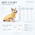 puppygallery公式】     Dual shield fleece Vest  2XL-3XL