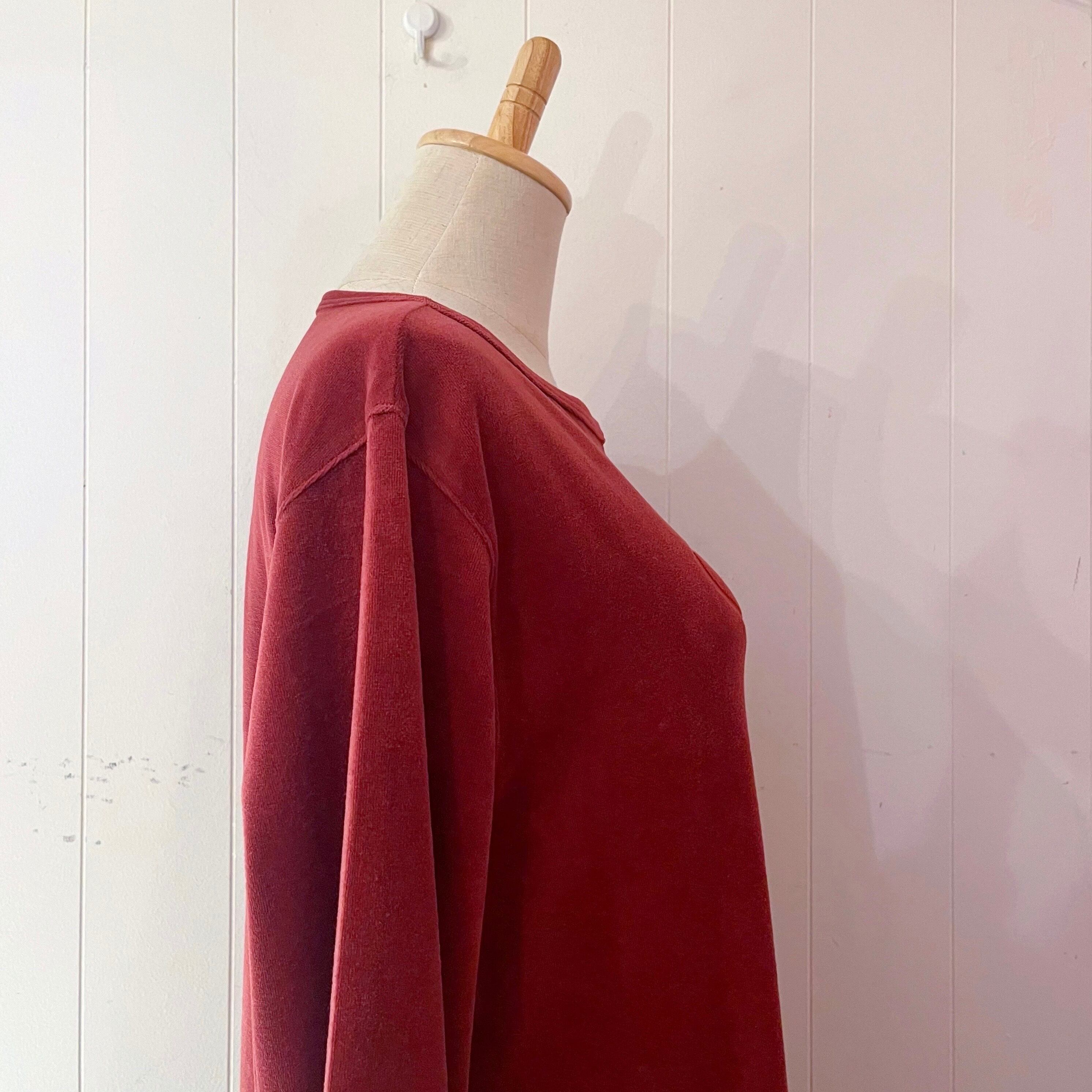 red heart velours one-piece