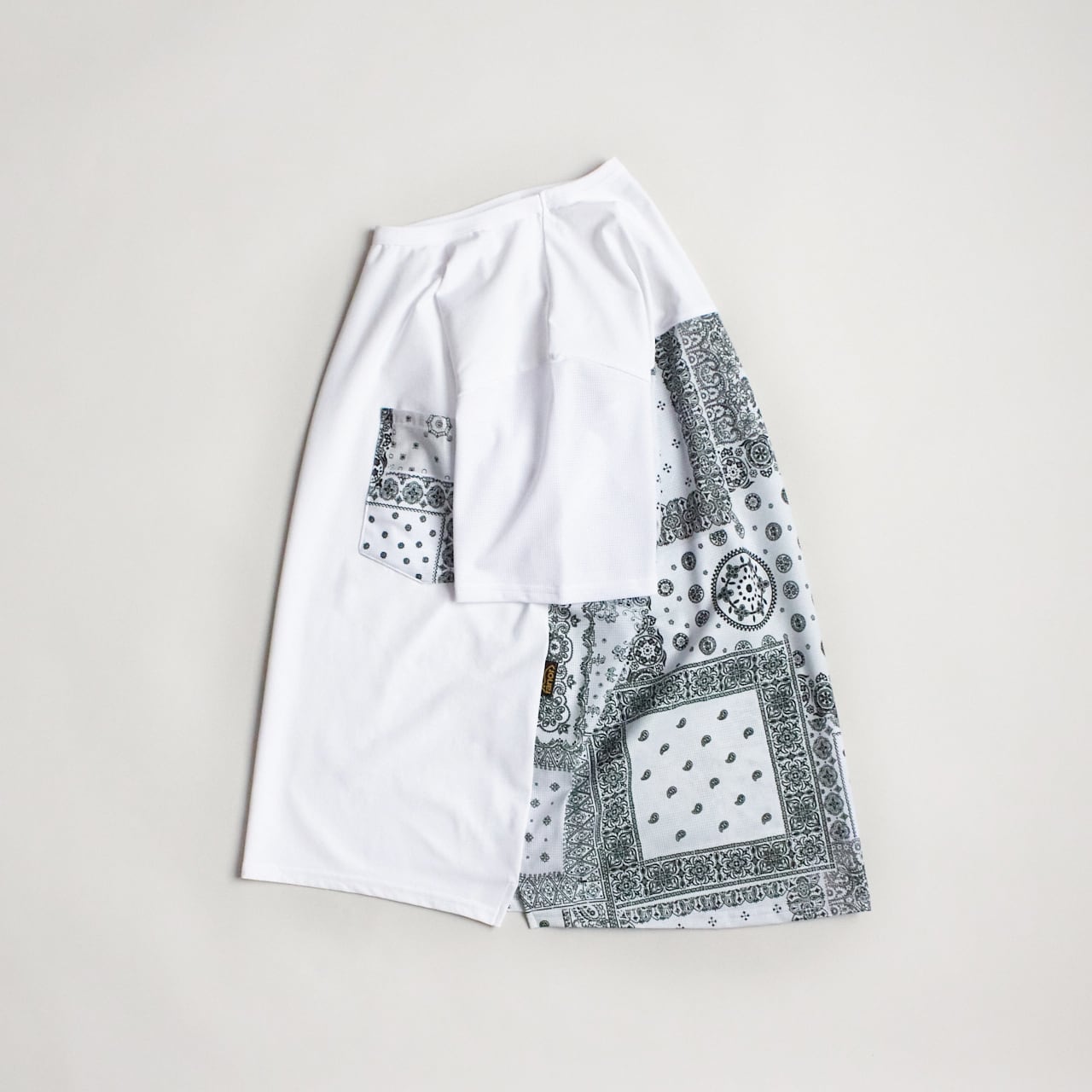 ranor（ラナー）BANDANA T-SHIRTS - WH バンダナTシャツ メンズ