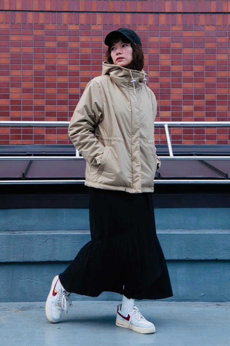 KAPOK KNOT エアーライトジャケット-Women BEIGE | アマテラス鎌倉