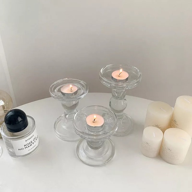 【CANDLE】韓国風キャンドル 燭台