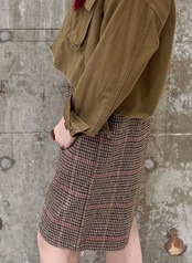 KULU チェック柄パンツ