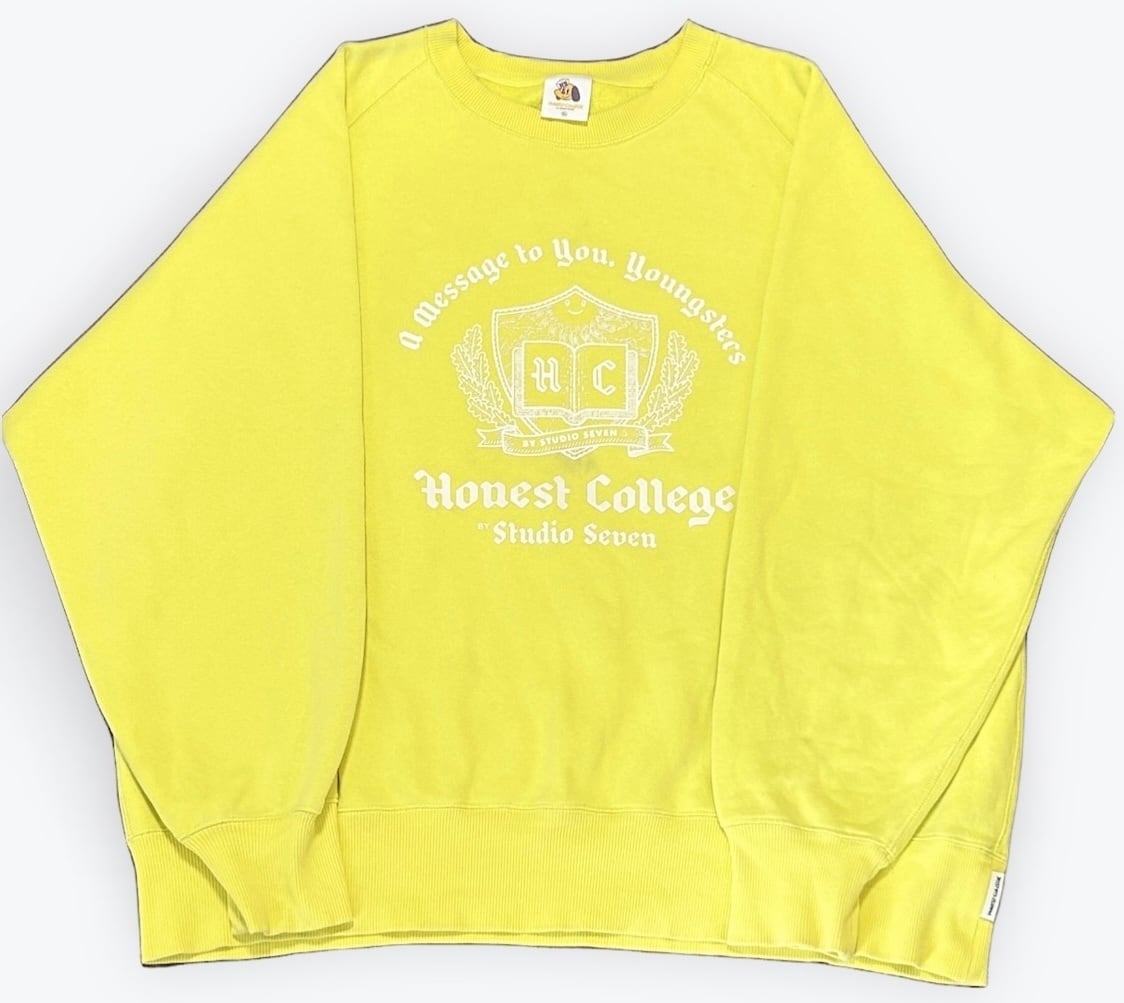 ✨美品・レア✨ STUDIO SEVEN × RUSSELL スウェット M 黄 70年代 金タグ USA製 RUSSELL ATHLETIC ラッセル アスレチック