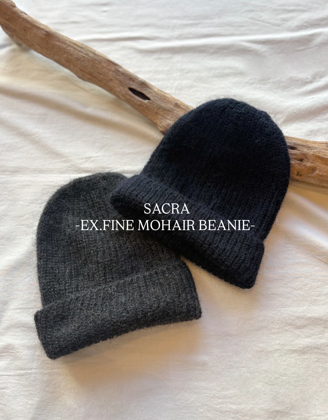 SACRA / エクストラファインモヘヤビーニー | anouk