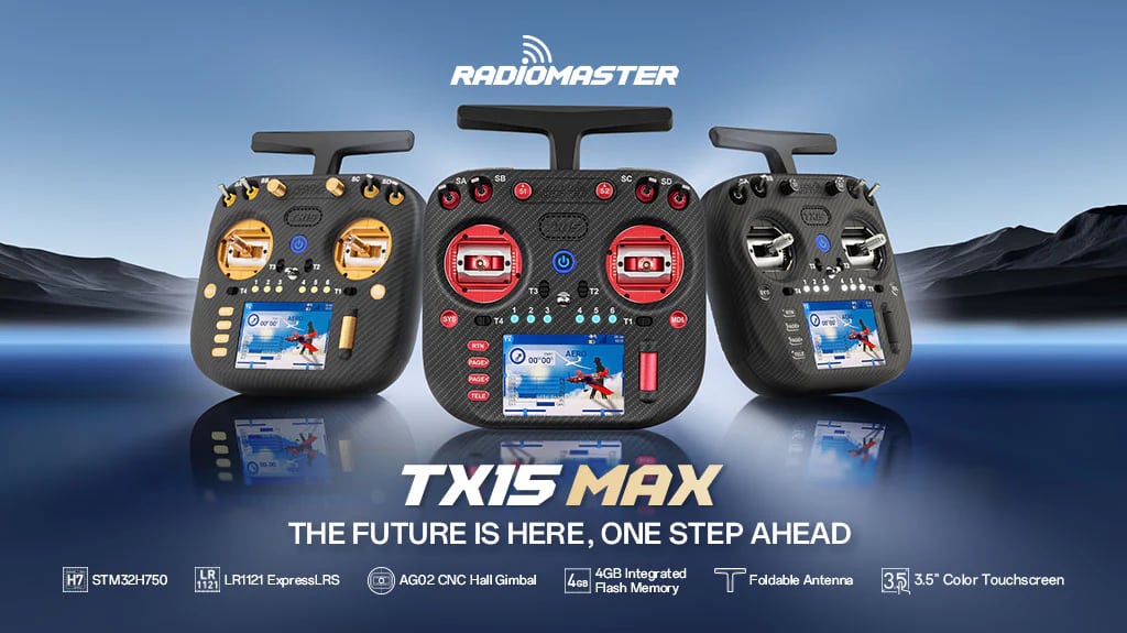 技適付】RadioMaster TX15 Max Radio Controller ELRS mode2 各種
