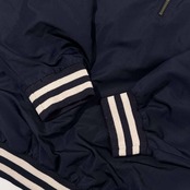 CUTTER & BUCK カッターアンドバック 裏メッシュ プルオーバー ジャケット ジャンパー XXL/ネイビー/大きいサイズ/メンズ/ゴルフ/ビンテージ