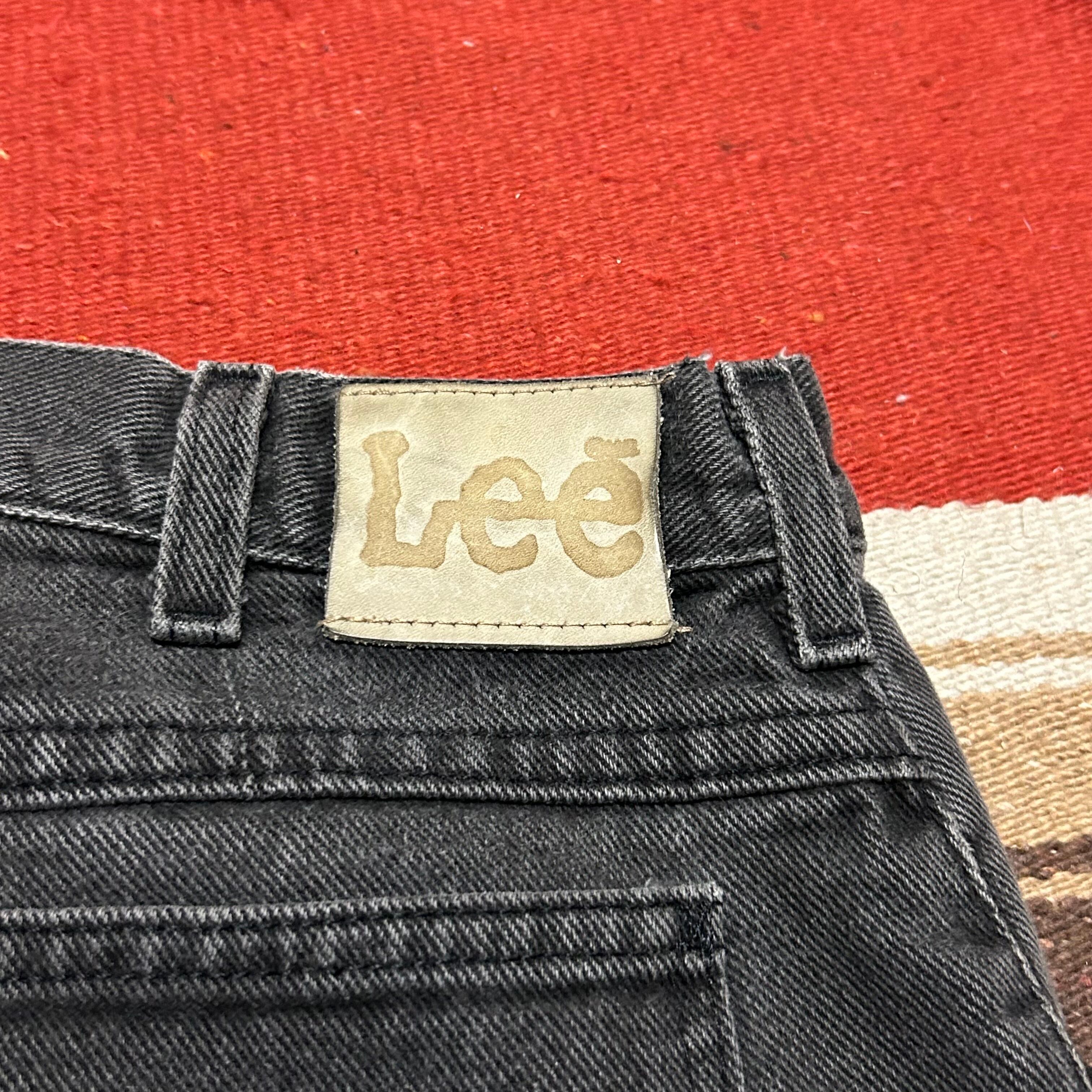 90s~ Lee 200 Black Denim Pants W34 | DESERTSNOW