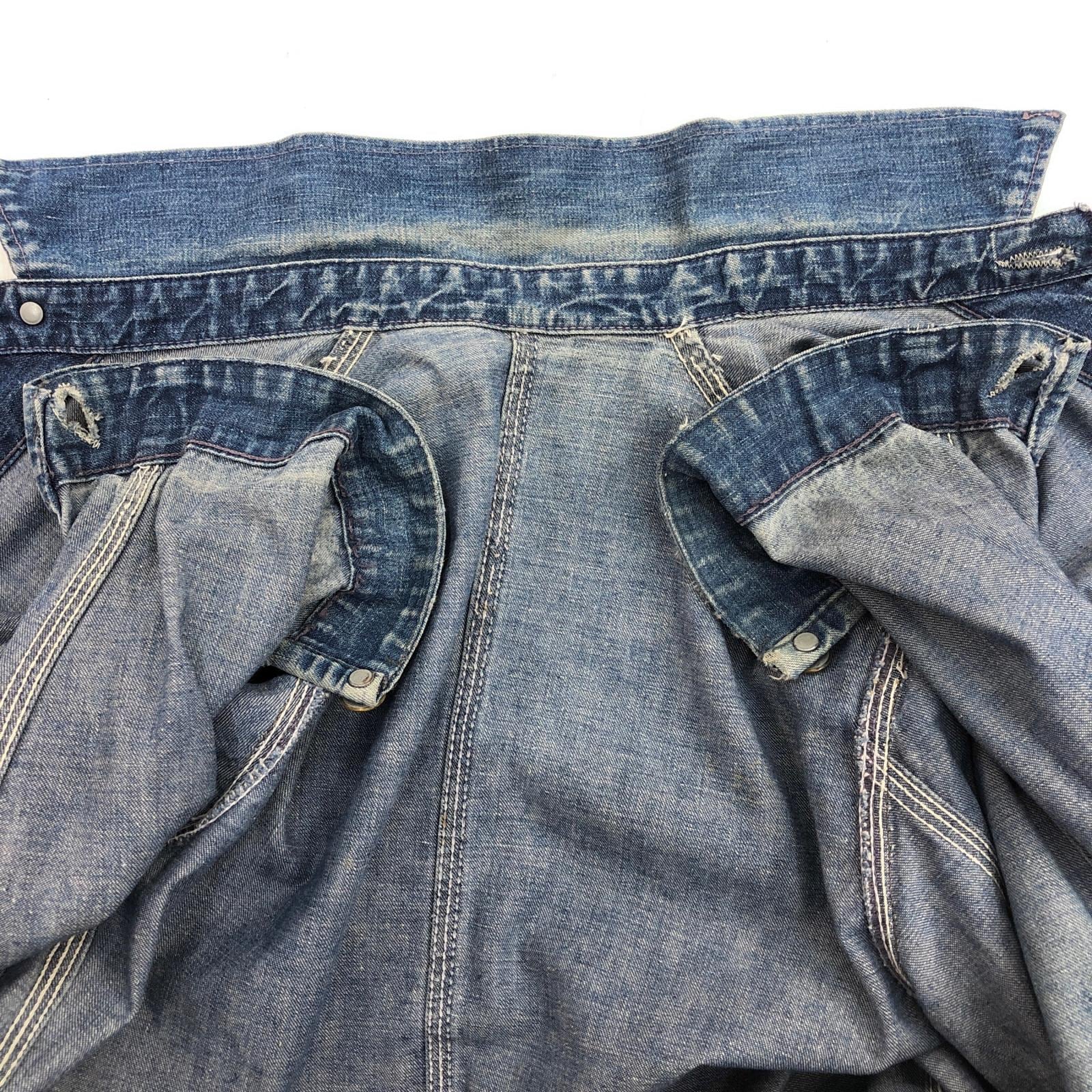 t*r様 古着 50-60年代 Unknown デニム ワークジャケット カバー 50's 60's UNKNOWN デニムカバーオール SANFORIZED ワークジャケット