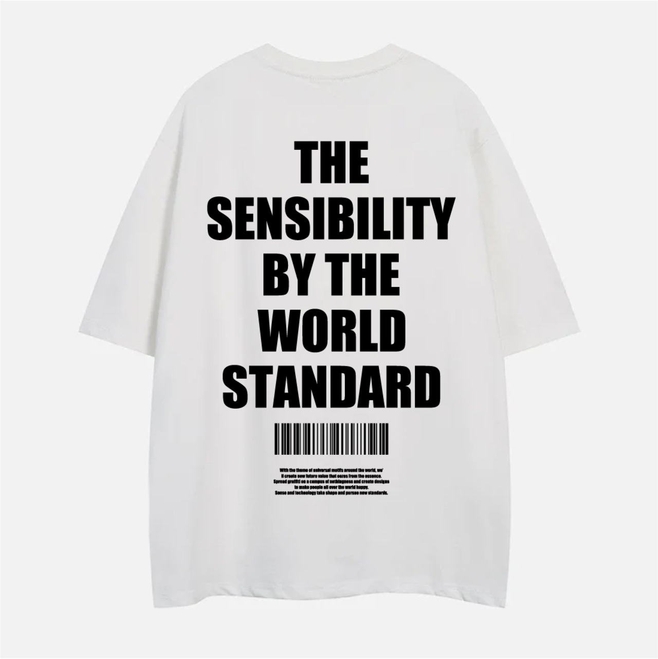 WORLD STANDARD/クルーネックプリントTシャツ/WSHT-062