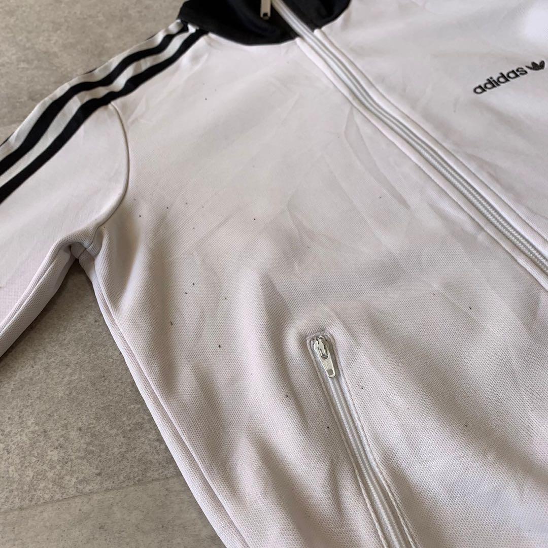 アディダス adidas トラックジャケット 90s ジャージ 白 アディダス adidas トラックジャケット 90s ジャージ 白