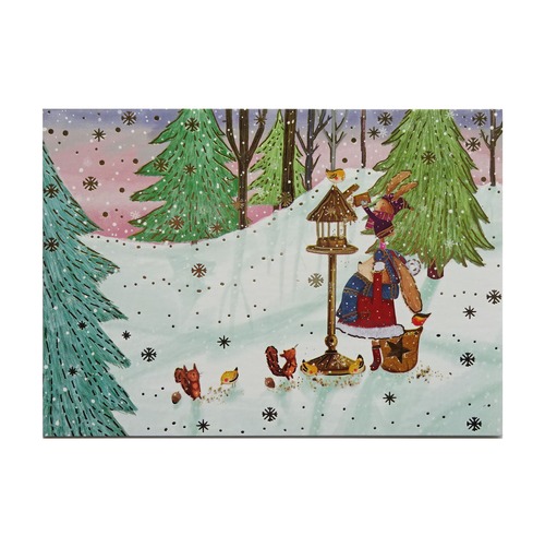 クリスマス ポストカード NATALIA MOORE LAG-2341 LUKA ツリー