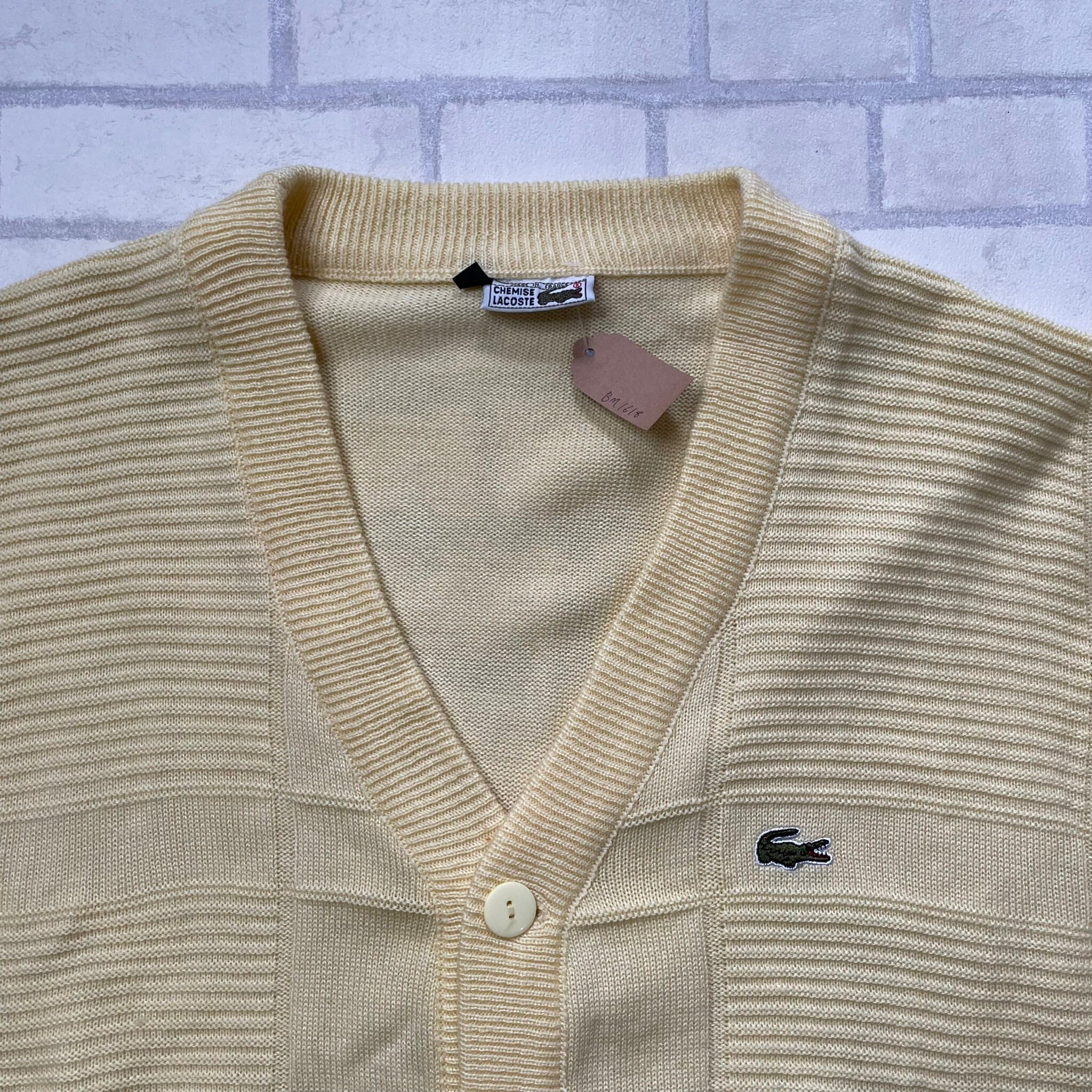 美品 CHEMISE LACOSTE カーディガン - カーディガン