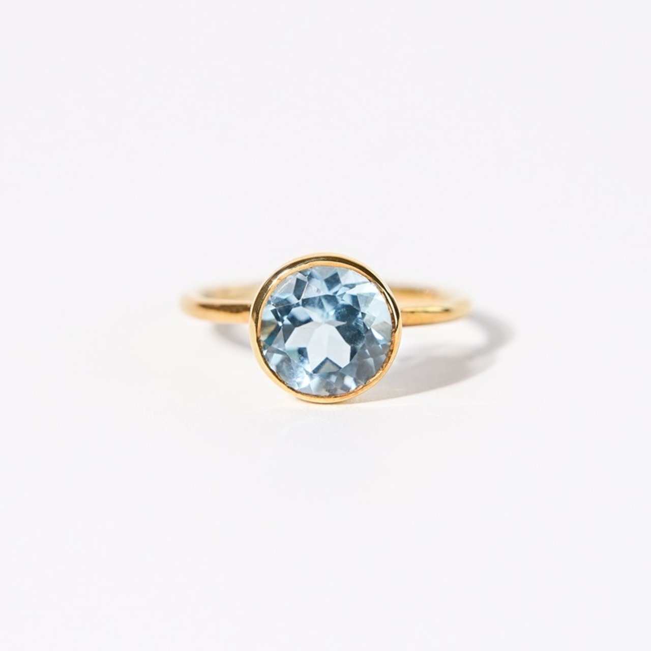 【9号】ブルートパーズ リング