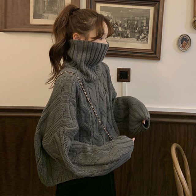 最短3日でお届け ケーブルタートルニット Ddd0514 Darlingbaby 最短3日でお届け ケーブルタートルニット Ddd0514 Darlingbaby