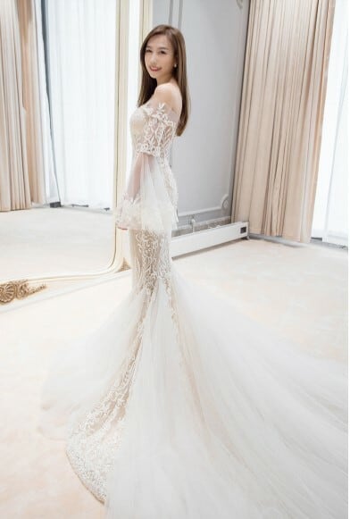 ウェディングドレス　マーメイド 楽天市場】ウェディングドレス マーメイド☆A164☆ビスチェ