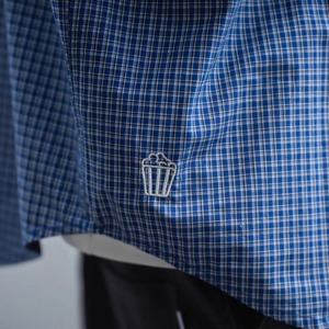 Button-down check shirt 1531