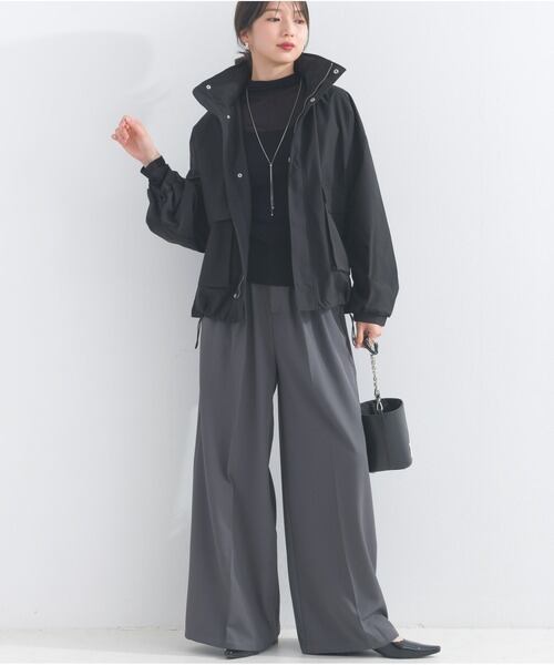 【極美品】最終価格 PERNA ボリュームスリーブアウター ブラック プラスフェニックス +phenix L－7 DOWN COAT ダウンコート ウ