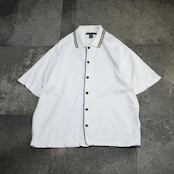 LE COLLEZIONI STRUCTURE white knitted shirt