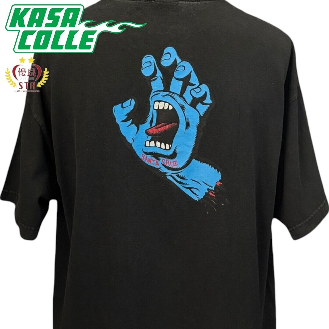 SANTA CRUZ】サンタクルーズ スクリームハンド NHSタグ Tシャツ XL相当