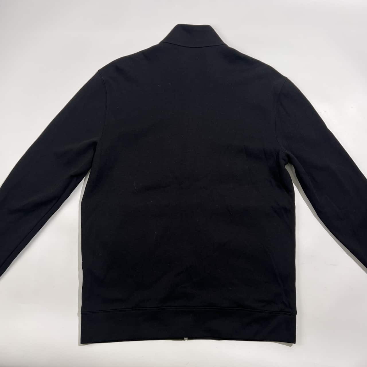 HUGO BOSS ヒューゴボス REGULAR FIT ダブルジップ トラックジャケット XL/ブラック系 メンズ