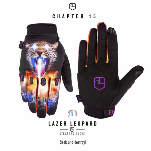 ※FIST Handwear #15  LAZER LEOPARD GLOVELAZER LEOPARD GLOVE