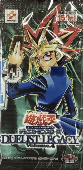 遊戯王OCG メルカリ - Volume.4』未開封パック×4 LEGACY 遊戯王θ『DUELIST vol.4未開封パック LEGACY DUELIST 遊戯王OCG デュエルモンスターズ