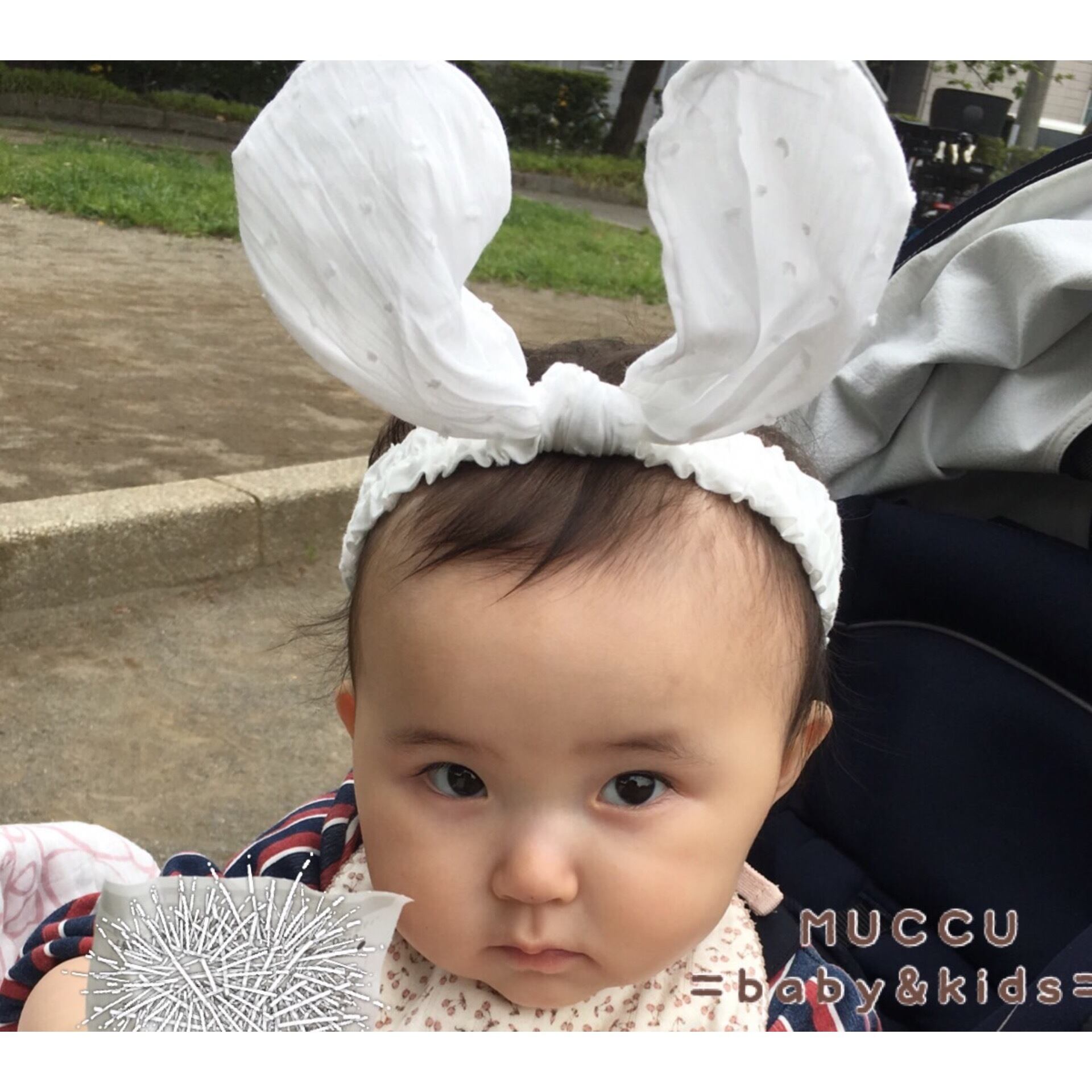 送料無料！ 【即納】可愛いすぎる うさぎ うさ耳ヘアバンド | MUCCU