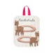 H2680B:Forest Deer Clips-BROWN