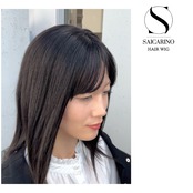 【旧商品セール】ミディアムウィッグ(ブラック)