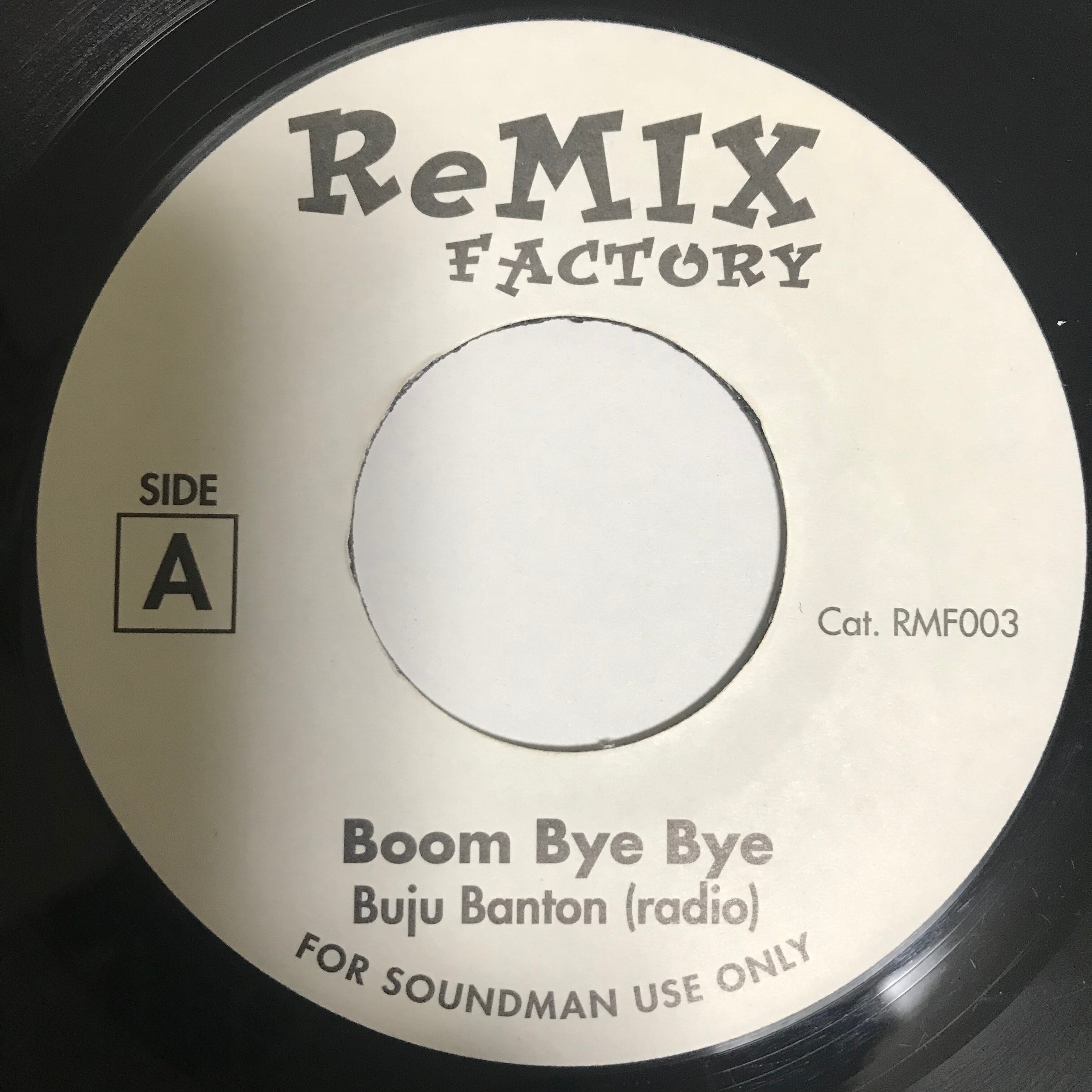 Buju Banton（ブジュバントン） - Boom Bye Bye【7-10781】