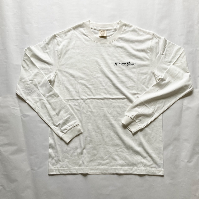 ロゴL/S Tシャツ ナチュラル【オーガニックコットン】【ユニセックス】